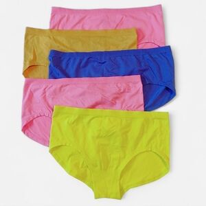 Anthropologie Seamless Renna Second Skin Hipster Knickers Set Of 5